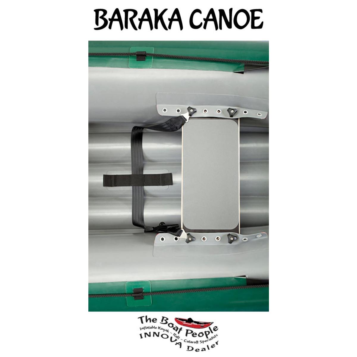 Innova Baraka Inflatable Canoe Self Bailing seat